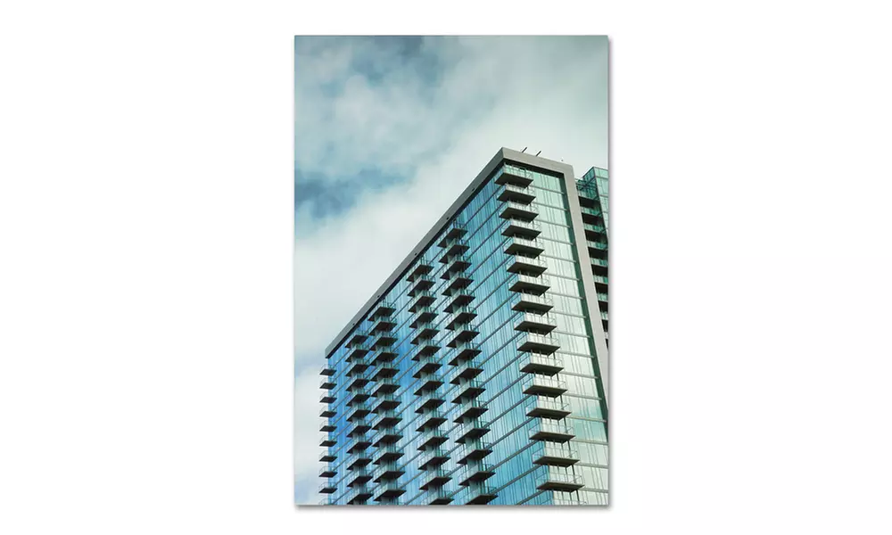 Jai Johnson 'Glass Skyscraper In Nashville' Canvas Art - Primary Image