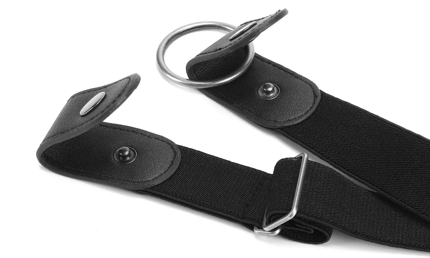 Buckle-free Elastic Invisible Waist Belt for Jeans No Bulge Hassle Men Women