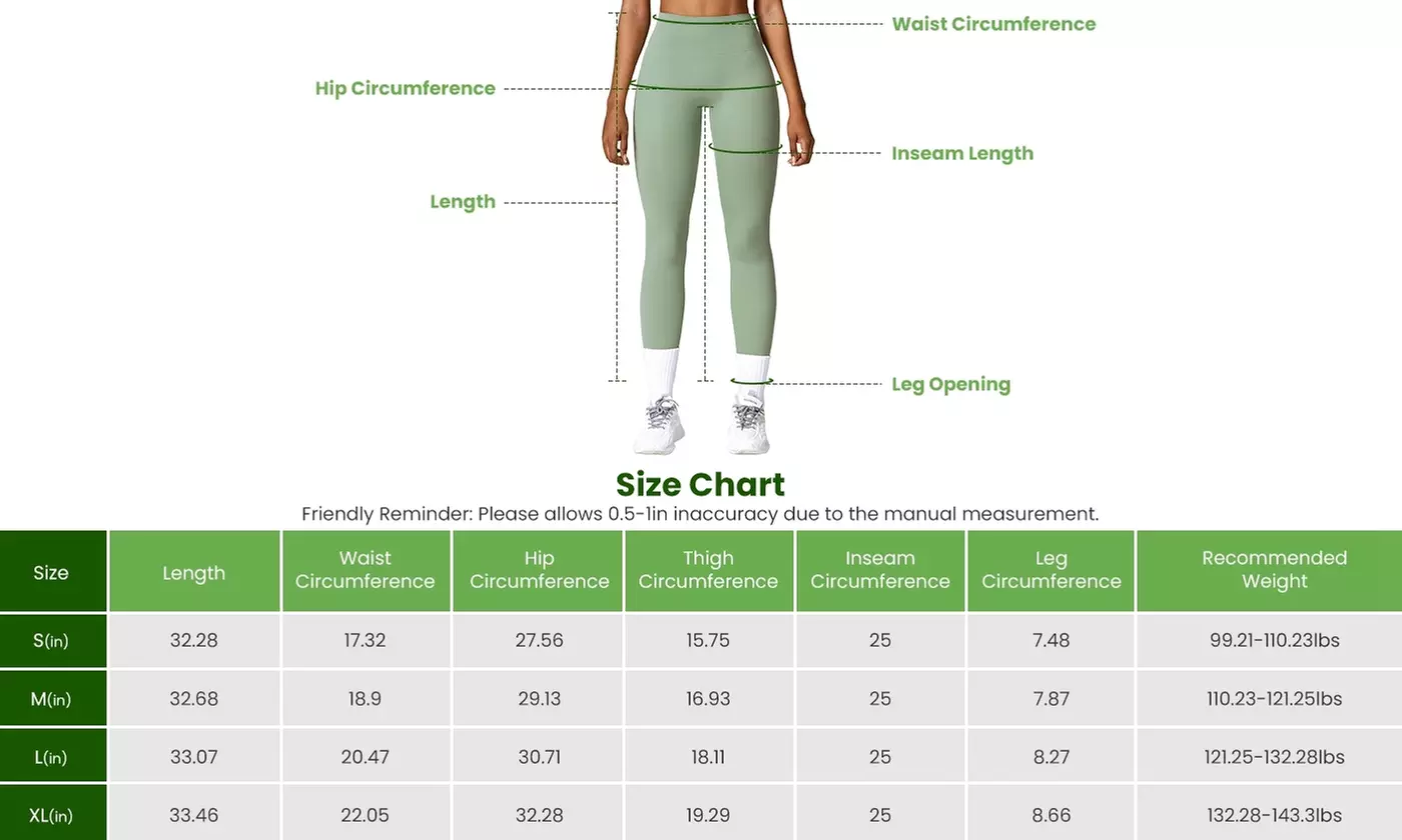 N'POLAR Women's High Waist Workout Leggings Tummy Control Compression Yoga Pants