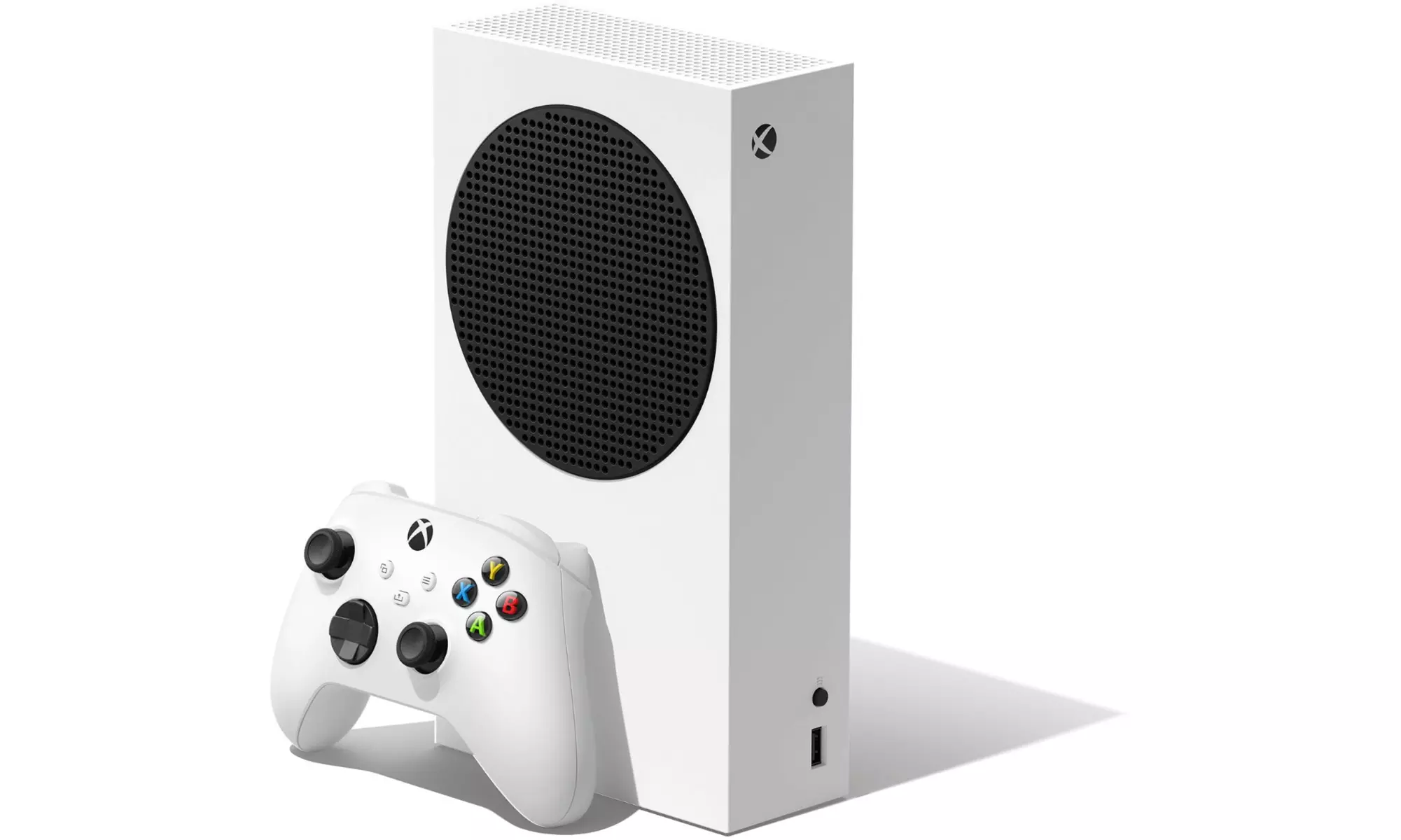 Microsoft - Xbox Series S 512 GB All-Digital Console (Disc-free Gaming) - White - Primary Image