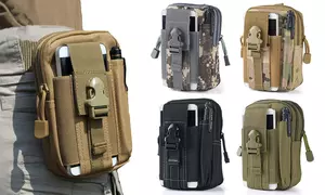 Tactical Molle Pouch EDC Belt Waist Fanny Military Waist Pack Bag Pocket