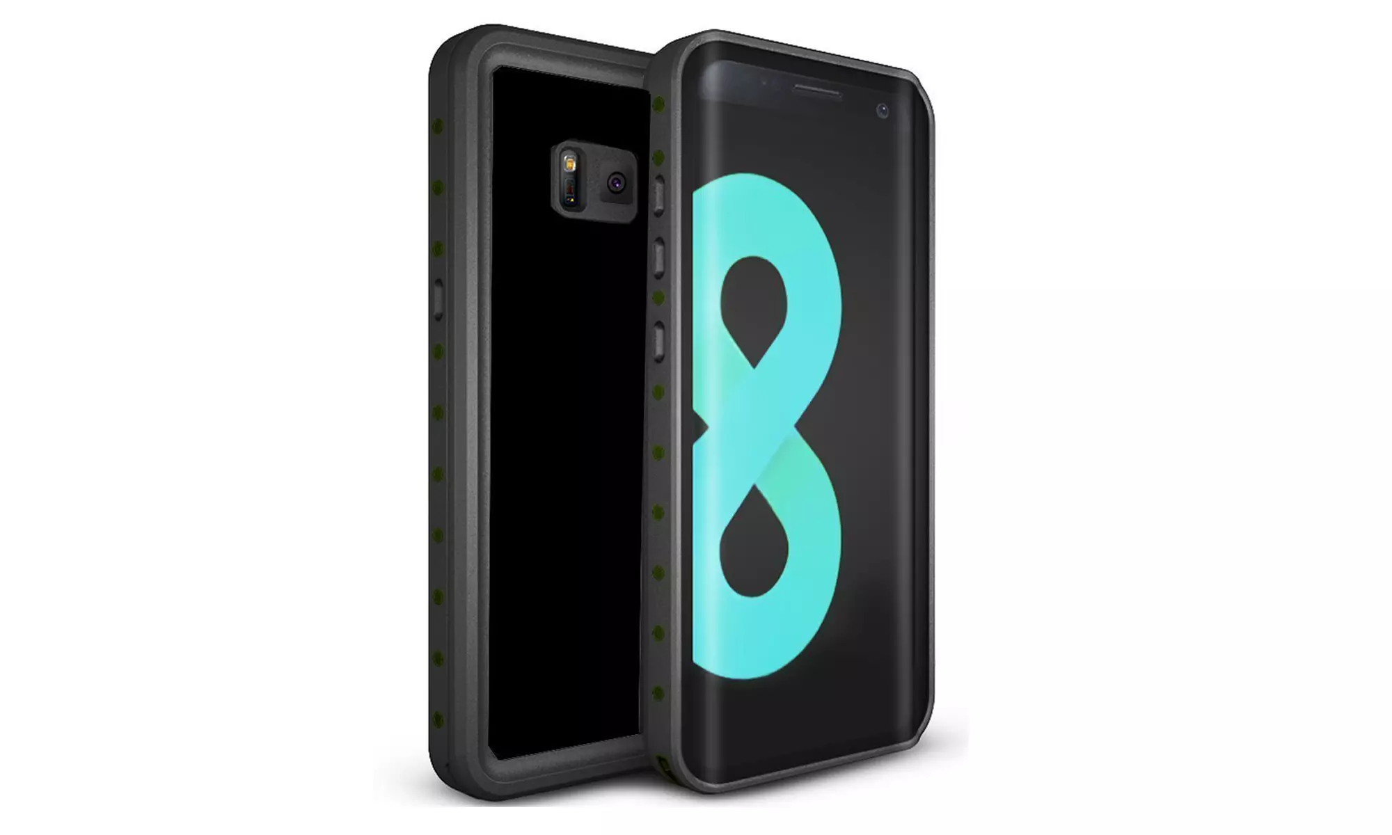 Swimming Waterproof Shockproof Case for Samsung Galaxy S8 or S8 Plus - Primary Image