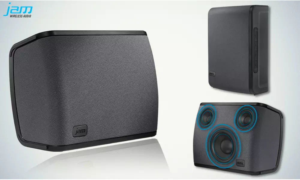 JAM Rhythm WiFi Home Audio Speaker w/Alexa Voice Service & Intercom (HX-W09901) - Primary Image