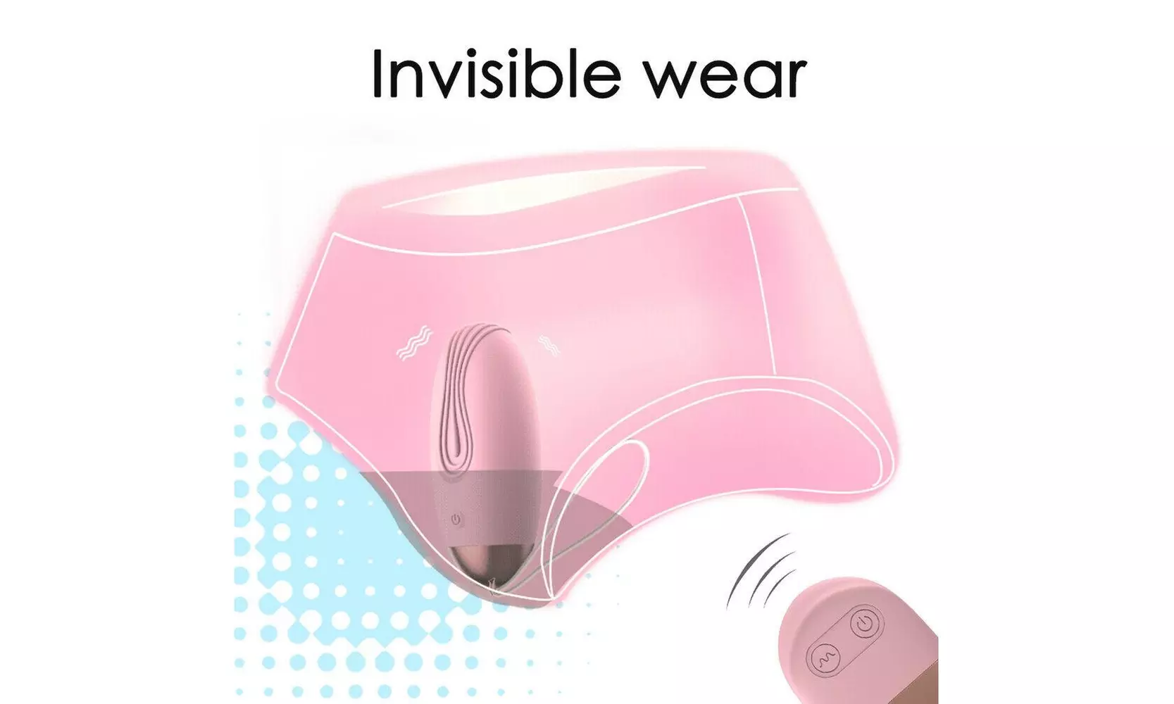 Wireless Remote Control Couples Vibrating Bullet Egg Vibrator Dildo Anal Plug  - Second Medium