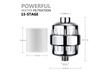  15 Stage Shower Filter With Vitamin C Shower Filters For Hard Water  - Second Medium