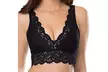 Women's Lingerie Sexy Three-Point Lace Bra Temptation Perspective Bra - Second Medium