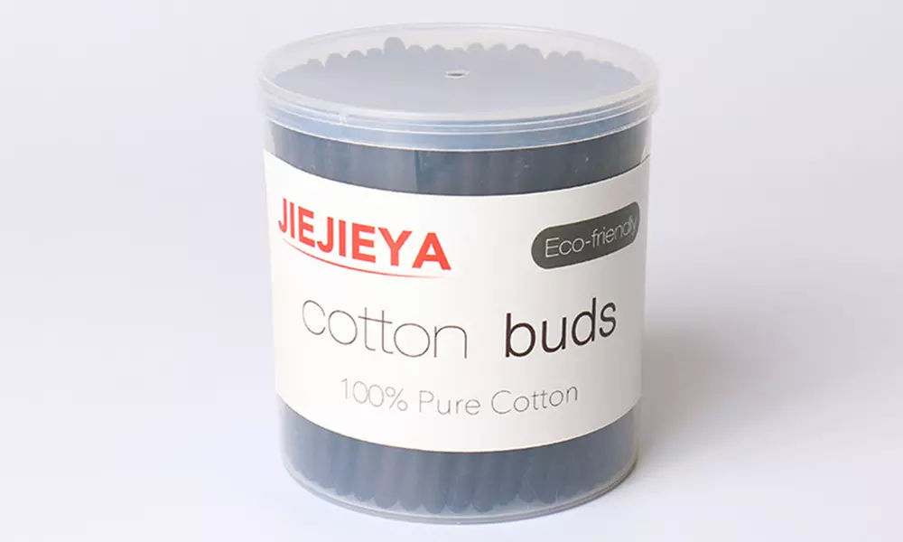 200 Pack Bamboo Charcoal Cotton Swabs