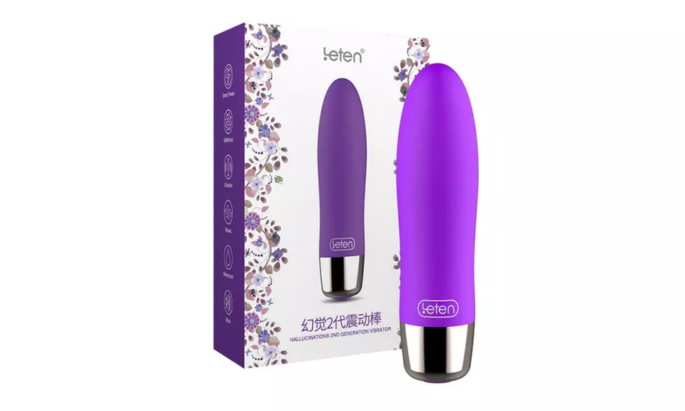 Curved G-spot Bullet Shaped Vibrator Wand Massager - Primary Image
