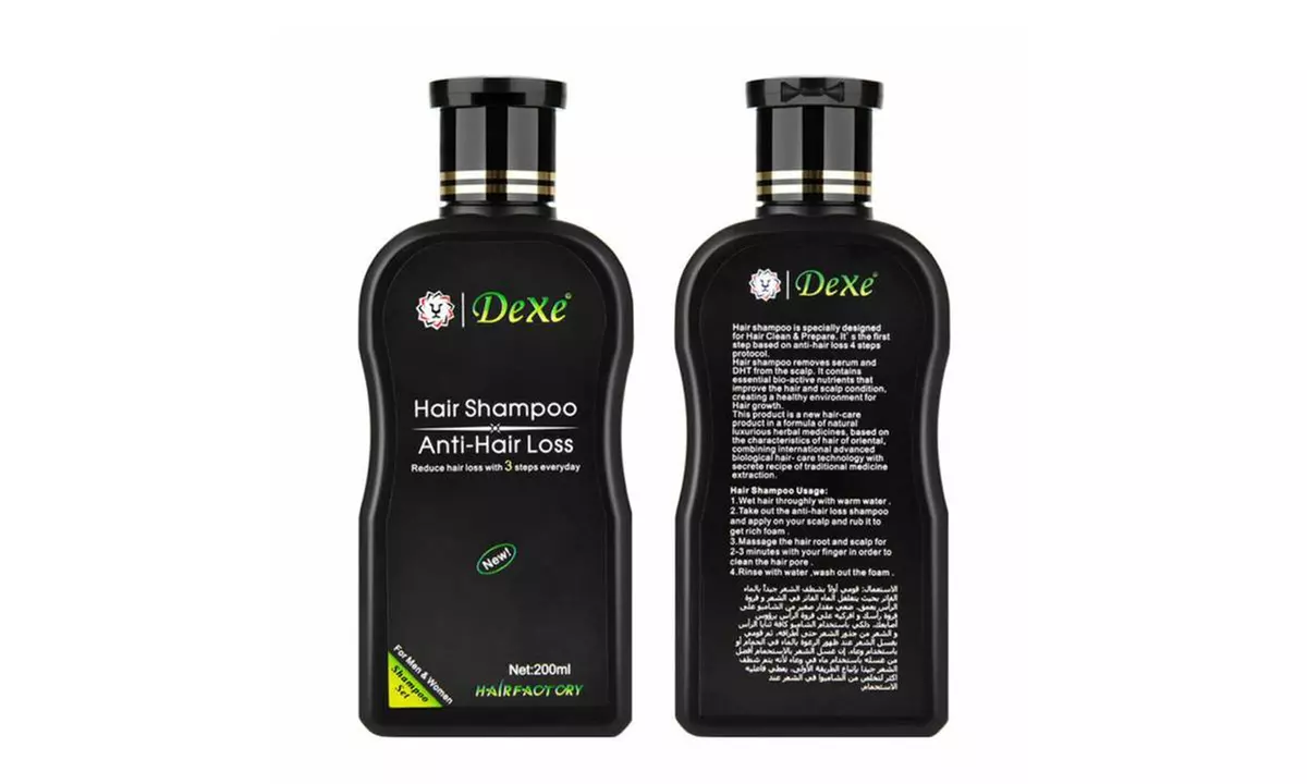 Hair Loss Treatment Men &Women Chinese Herbal Anti-Hair Shampoo Avoid - Second Medium