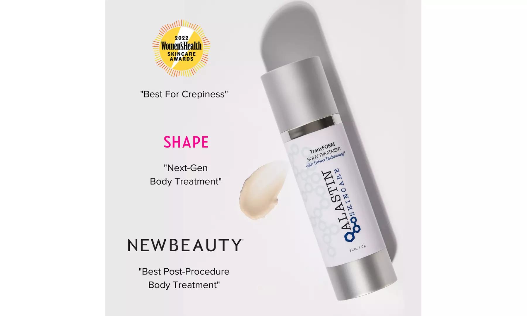 ALASTIN Skincare TransFORM Body Treatment with TriHex Technology (6oz or 2oz)