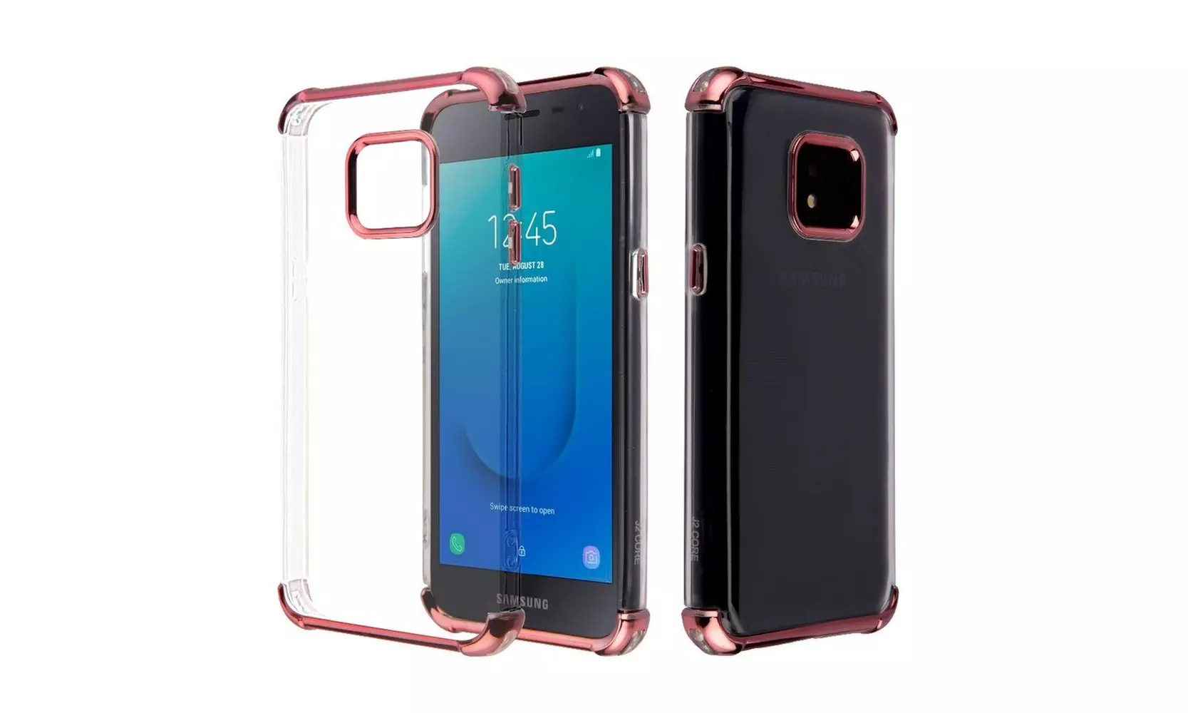 Insten For Samsung Galaxy J2 Core (J260)/J2 Pure Klarion Transparent Candy Case - Primary Image