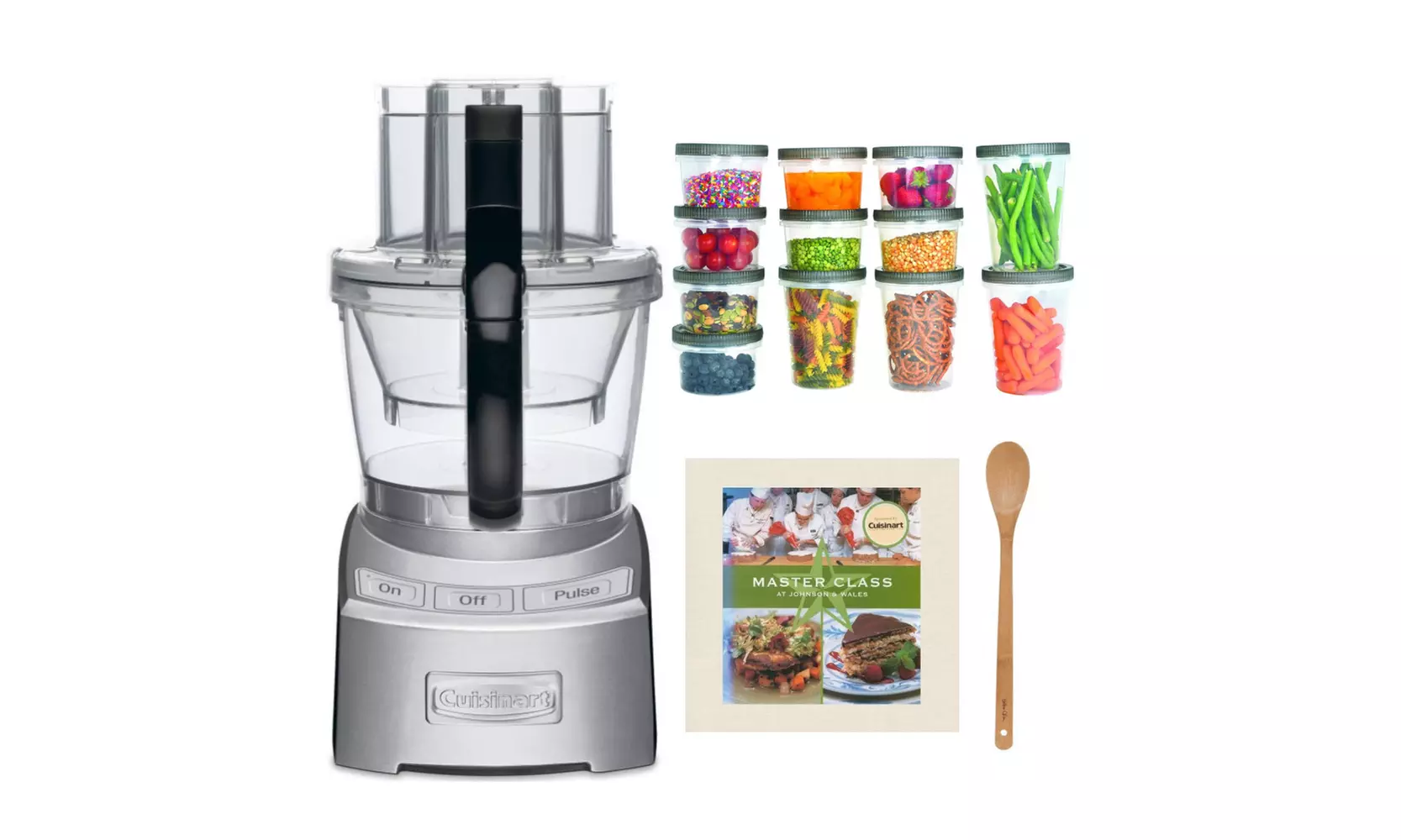 Cuisinart FP12DCN Elite Food Processor (Die Cast) with Containers Bundle - Primary Image