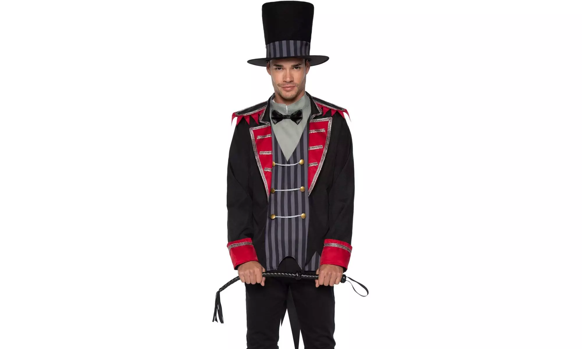 Leg Avenue Mens 3-Piece Sinister Ringmaster Costume Set - Primary Image