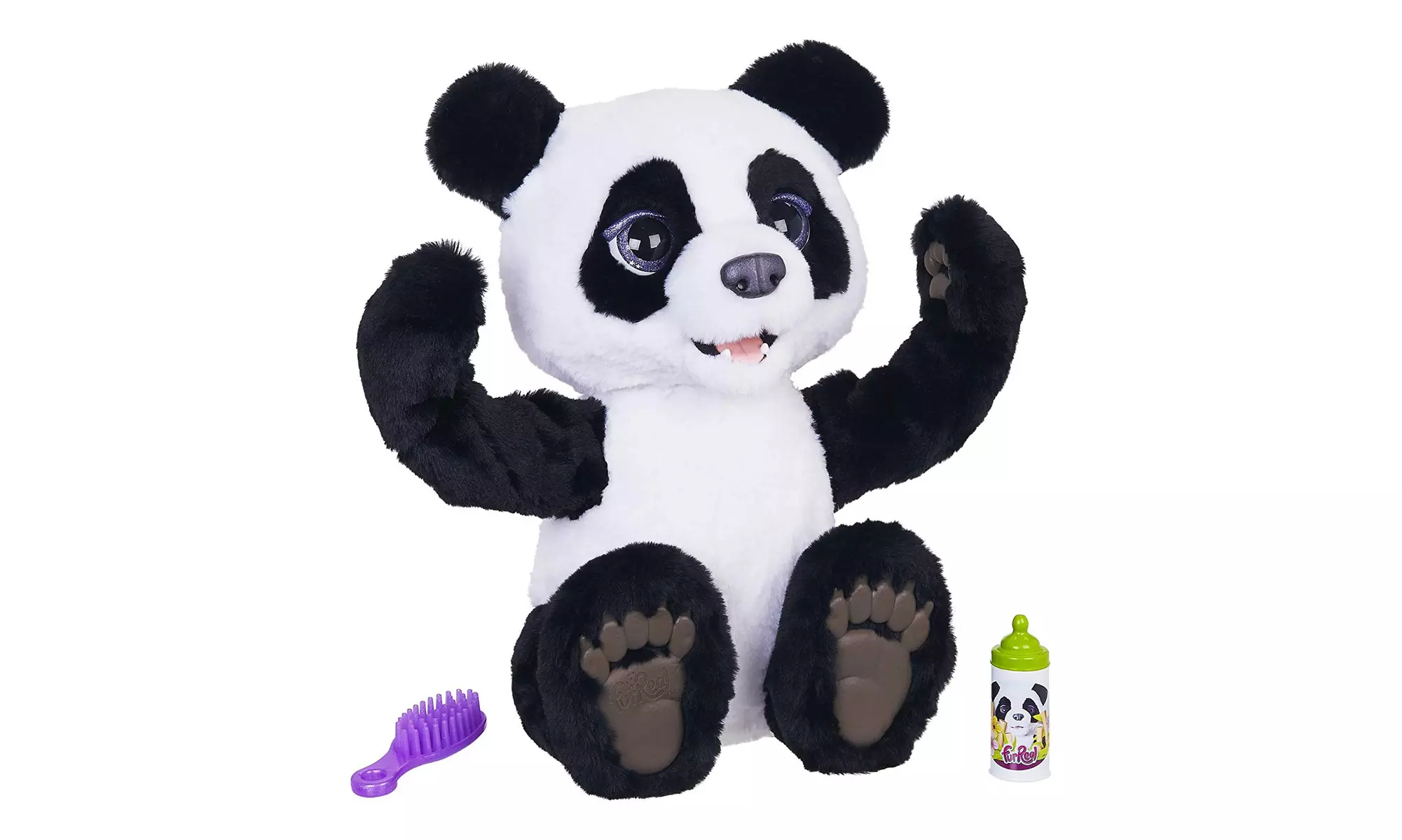 Furreal Plum The Curious Panda Bear Cub Interactive Plush Toy Ages 4 & Up - Second Medium