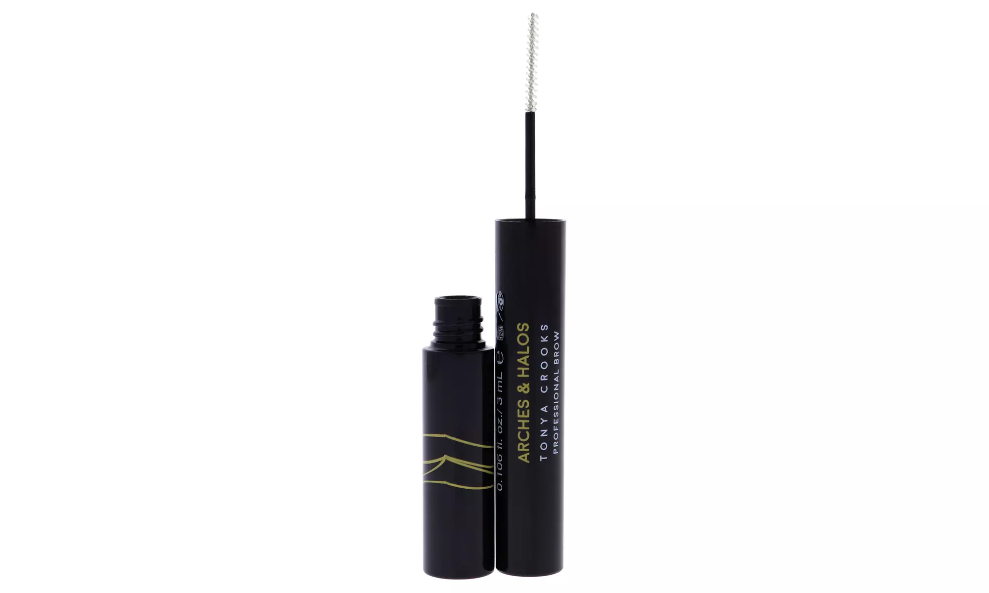 Arches & Halos Natural Hold Brow Gel in Clear, 0.1 oz