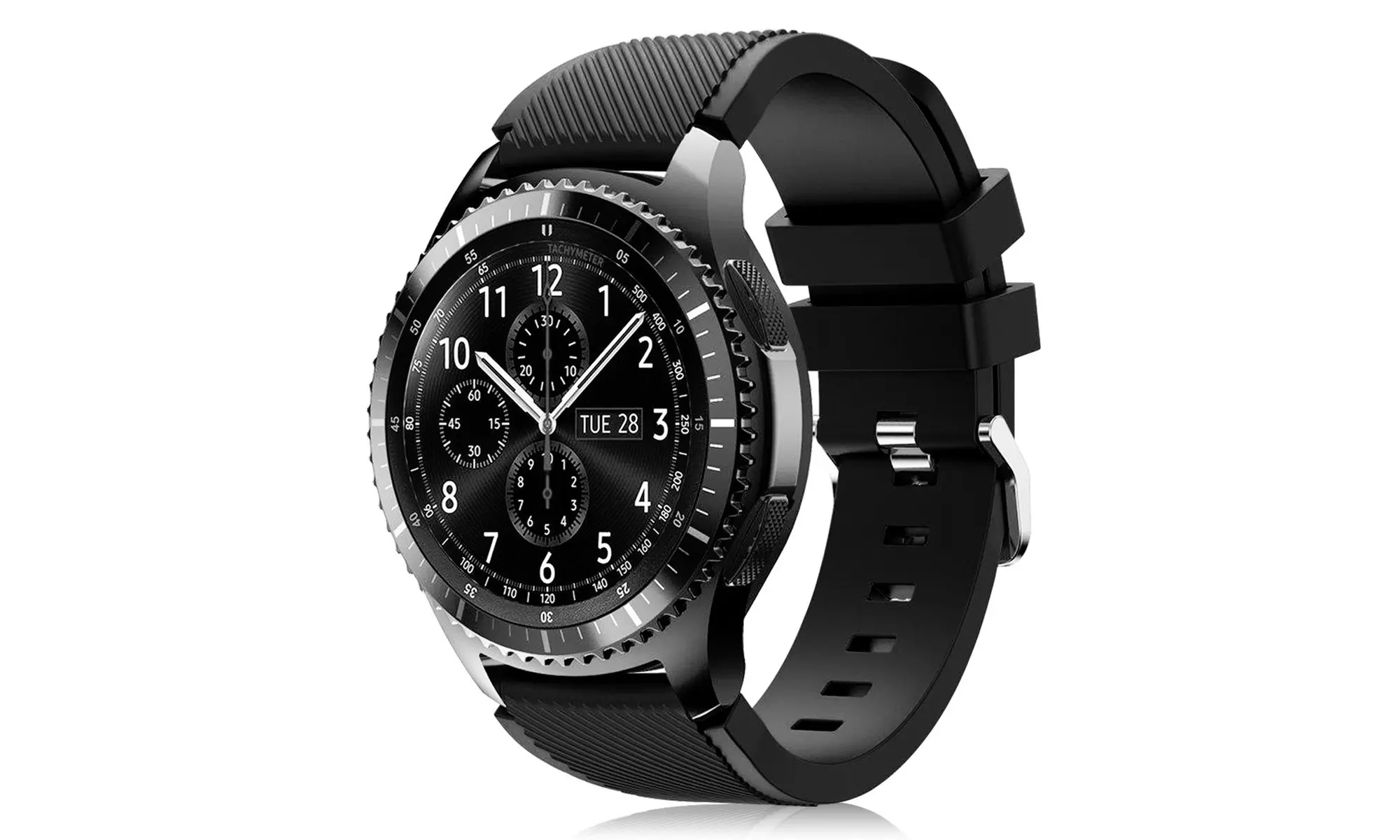 Replacement Silicone Watch Band Strap for Samsung Galaxy Watch 46mm - Primary Image