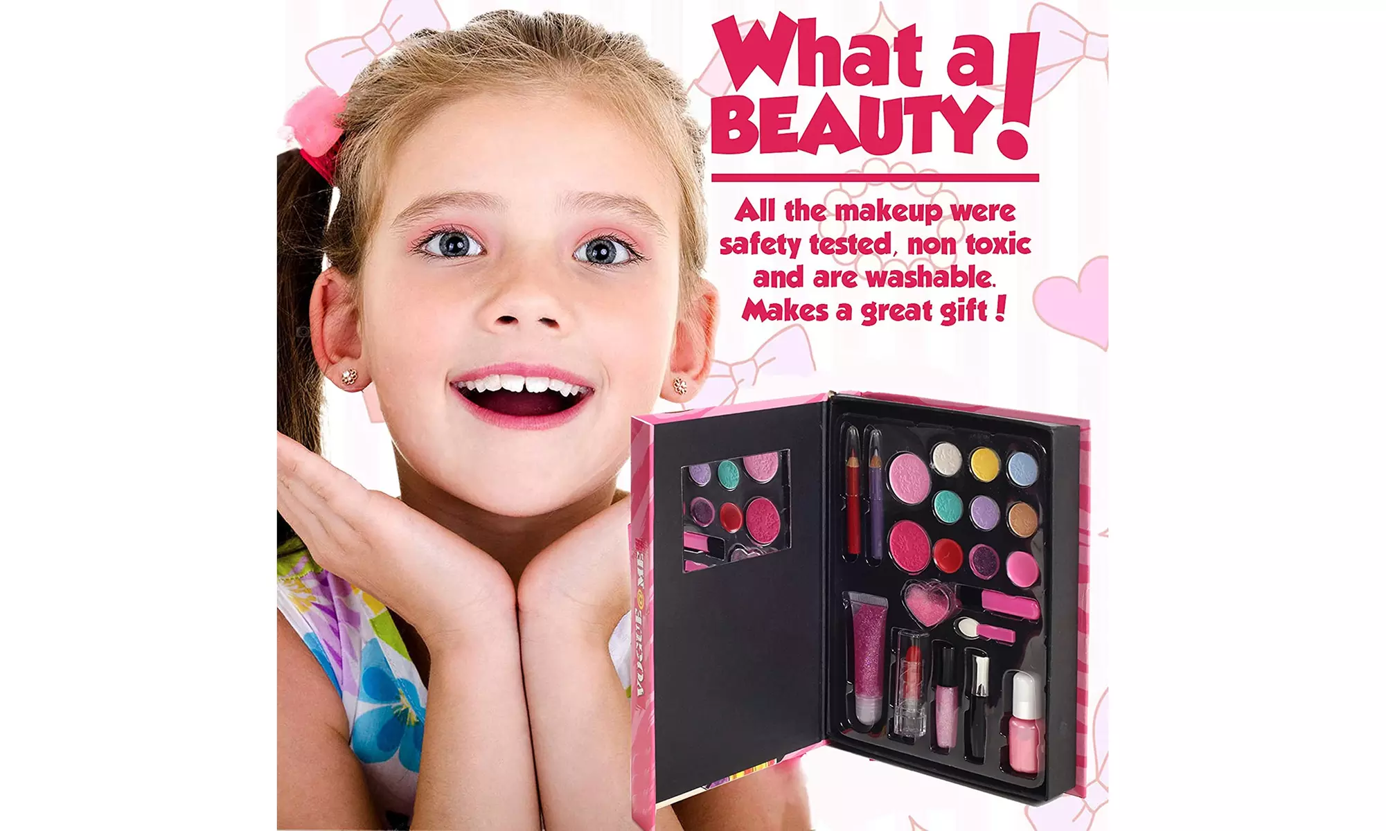 Lil Me Kids Fun, Beauty, Fashion Washable Makeup Set - Second Medium