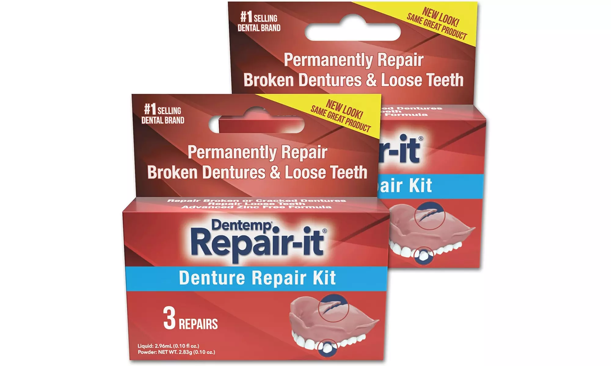 Dentemp Repair Kit - Repair-It Advanced Formula Denture Repair Kit - Primary Image