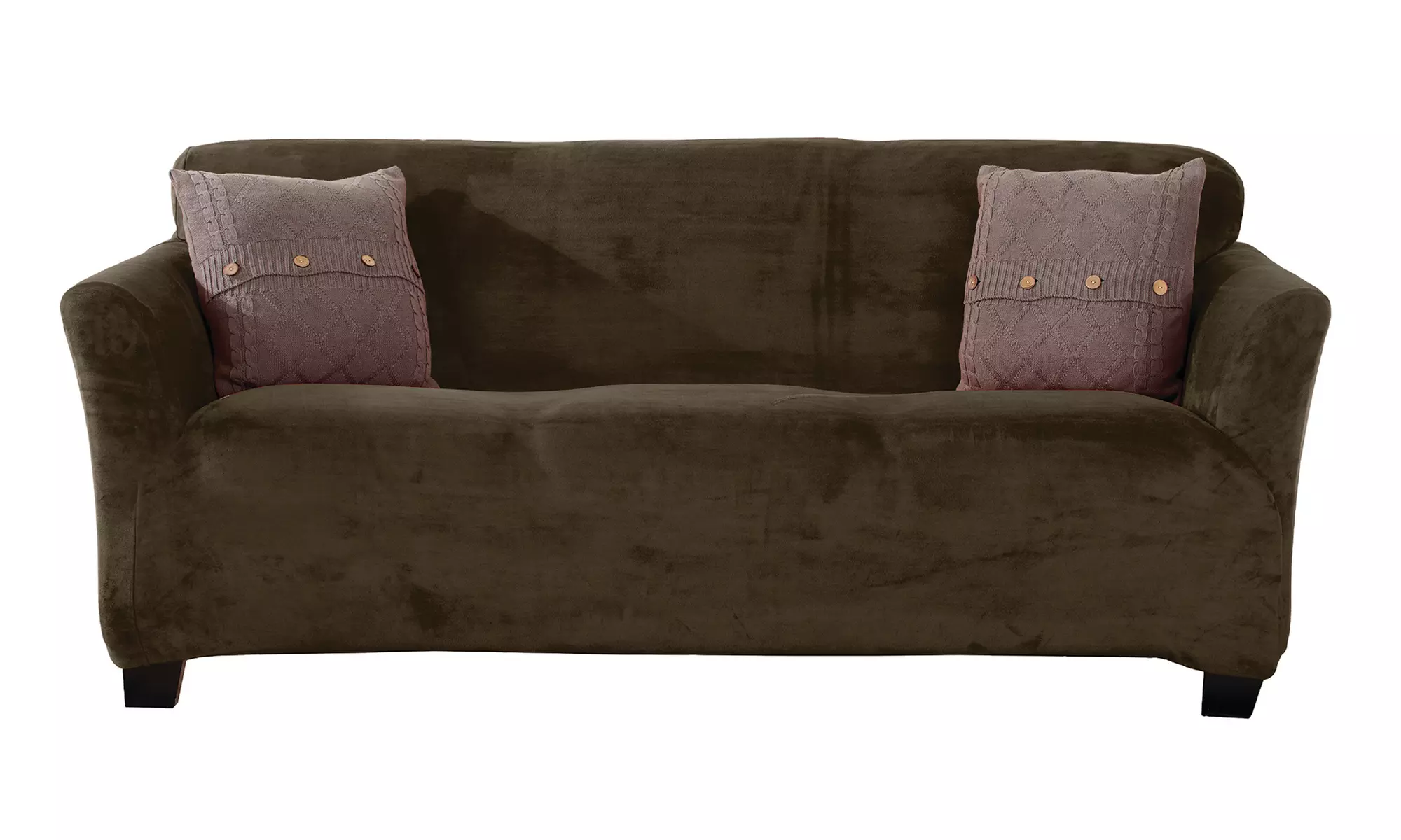 FreshFolds Plush Stretch Sofa Cover 