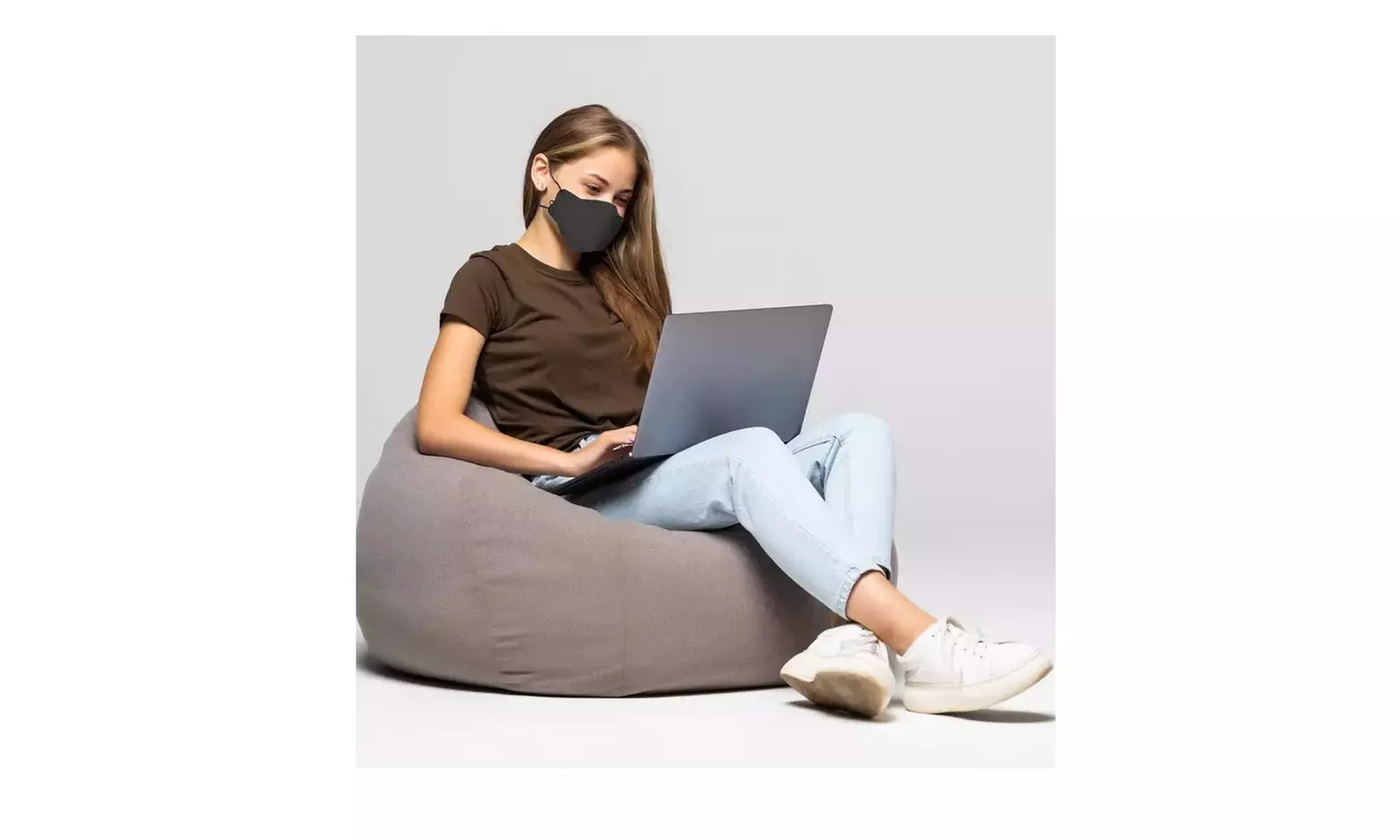 The Good KF94 Face Mask Black - Adjustable Strap - Second Medium