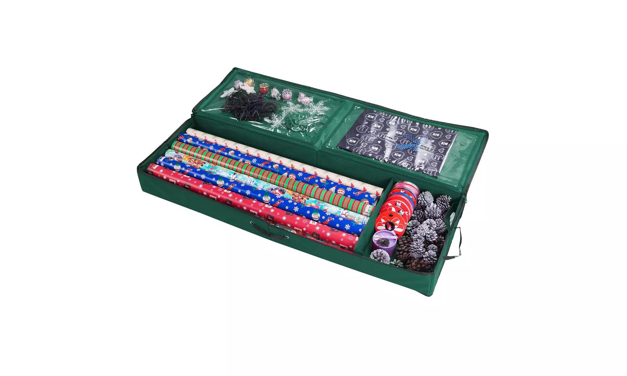 30 Inch Wrapping Paper, Ribbon and Bow Organizer - Primary Image