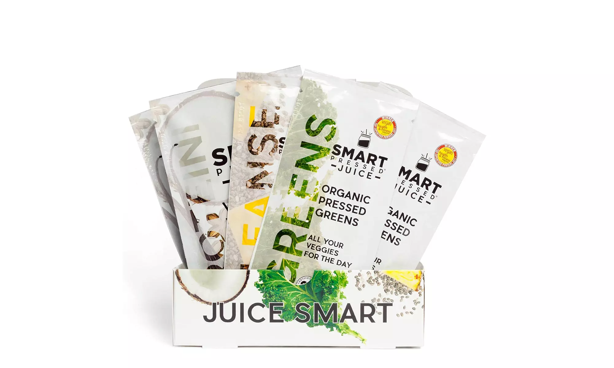 1-Day Organic Juice Cleanse Weight Loss, Smart Pressed Juice, Cold-Pressed  - Primary Image