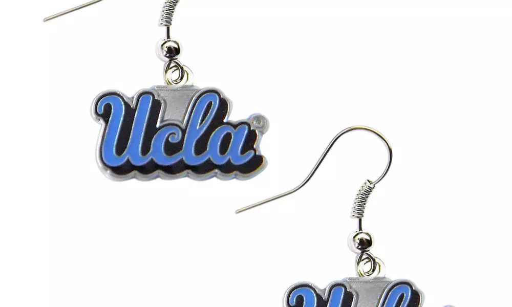 UCLA Bruins Dangle Logo Earring Set Charm Gift NHL - Primary Image