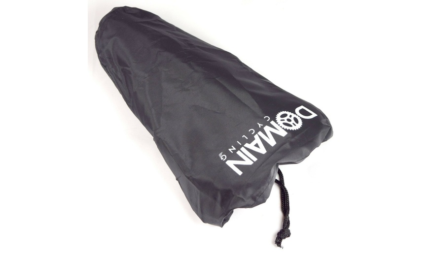 Image 2: Bike Seat Cover, Waterproof Rain Bicycle Saddle Cover - Domain Cycling