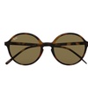 Image 3: Ray-Ban RB4304 Round Frame Sunglasses Tortoise/ Dark Brown Class