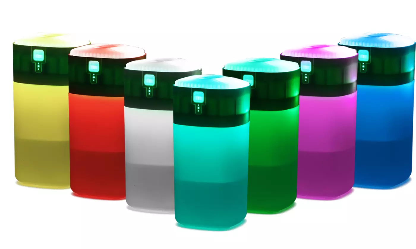7 Colors LED Light Timeable Essential Oil Diffuser Cool Mist Humidifier Night - Primary Image