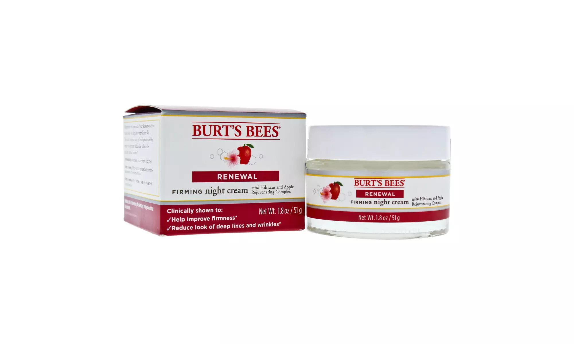 Burts Bees Renewal Firming Night Cream for Women - Second Medium