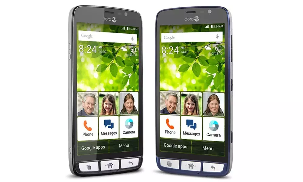 Doro 824 8GB GSM 4G LTE Senior Friendly Phone w/ 8MP Camera - Primary Image
