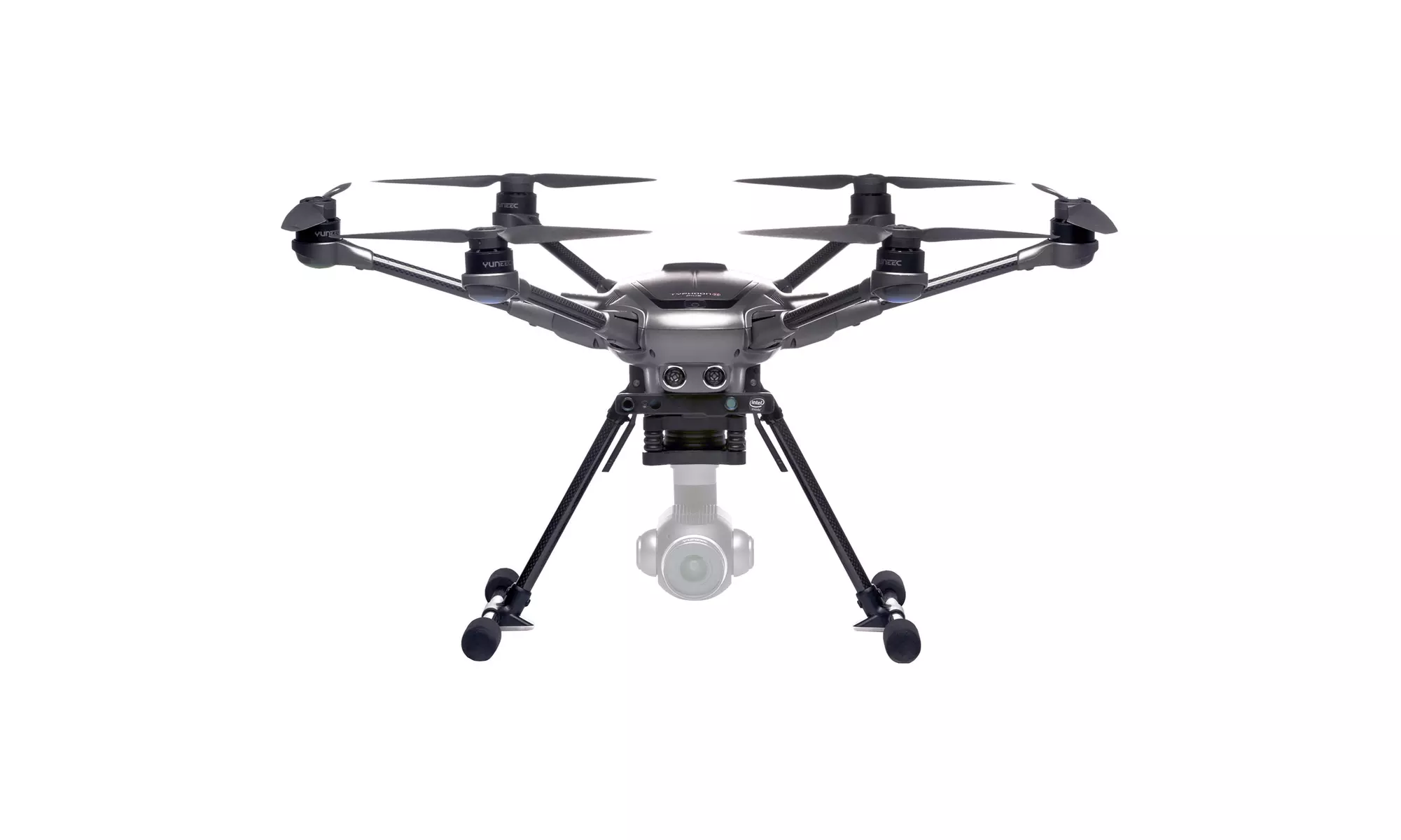 Yuneec Typhoon H Plus (No RealSense, No Camera, No Backpack) (Black)-Refurbished - Primary Image