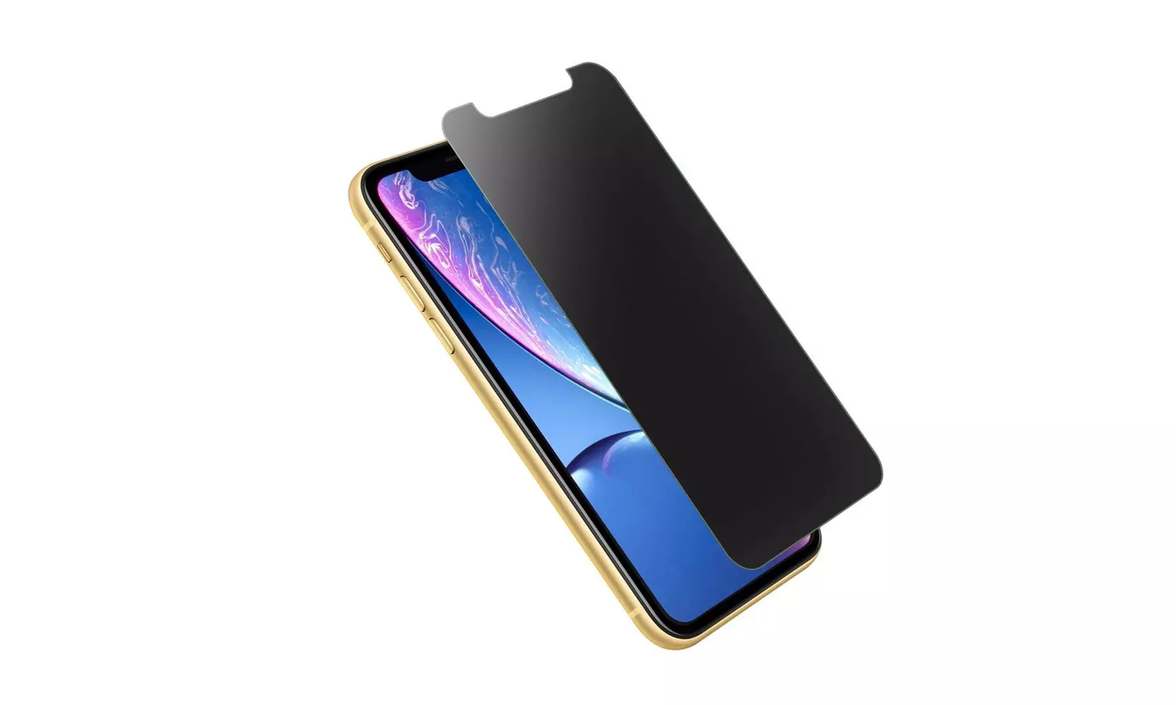 Insten Privacy Filter Plastic LCD Screen Protector Film For iPhone XR - Second Medium