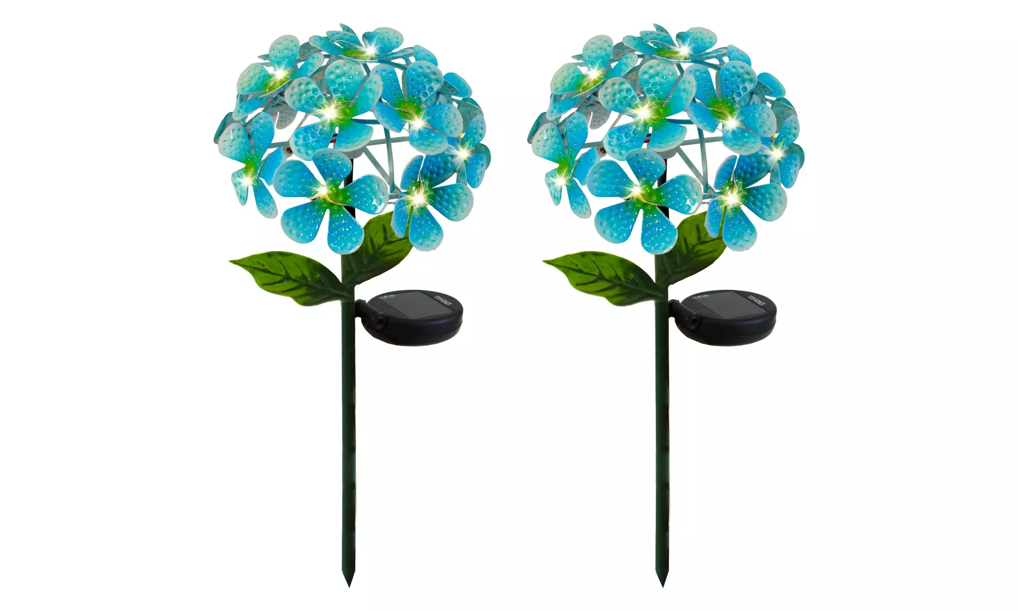 Touch Of ECO Solar LED Metal Flower Stake Lights(1-,2- or 3-Pack)