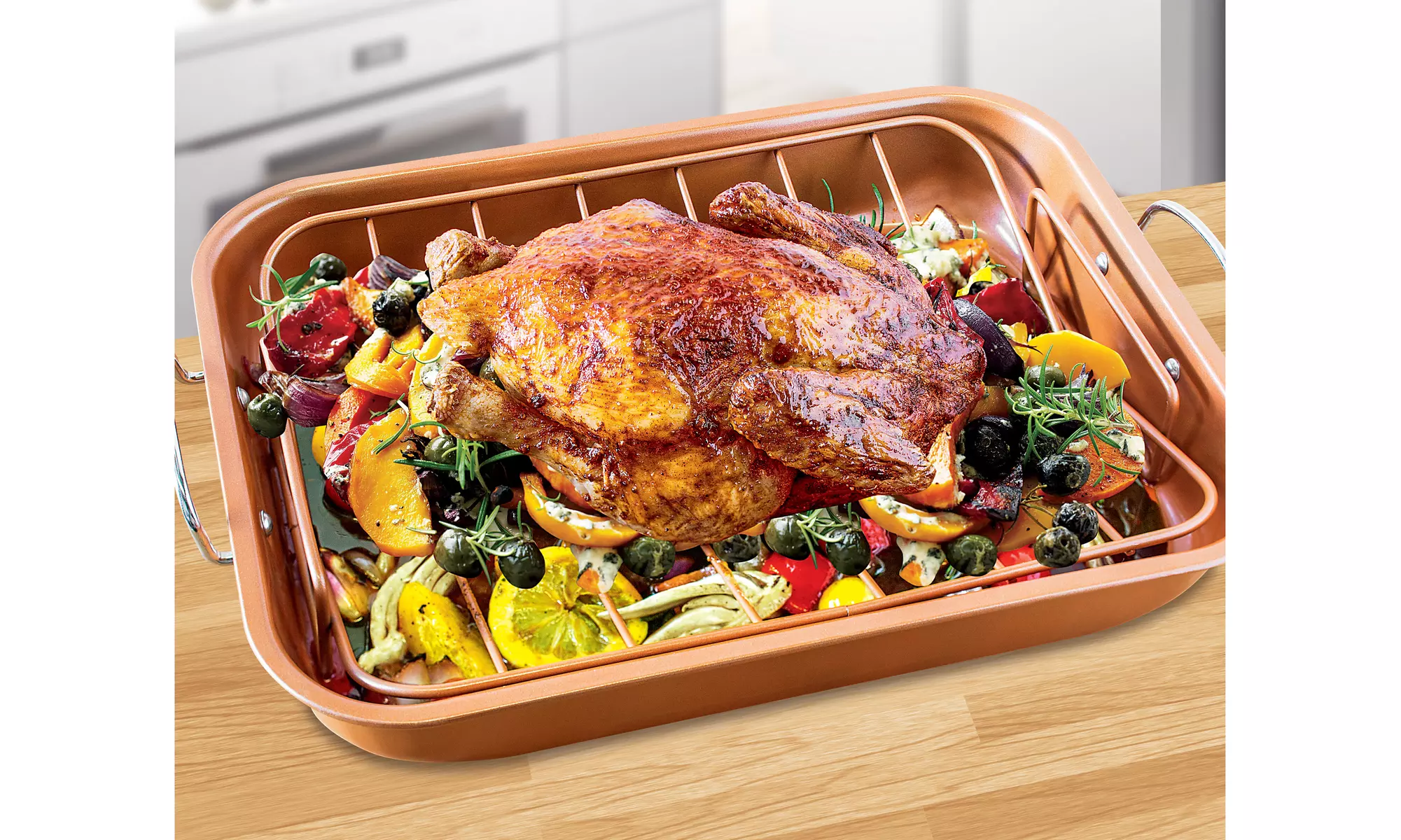 Copper Turkey Pan - Primary Image