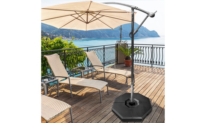 Up To 60 Off On 4pcs Patio Cantilever Offset Groupon Goods - Costway 4pcs Patio Cantilever Offset Umbrella Weights Base Plate Set Up To 60 Off On 4pcs Patio Cantilever Offset Groupon Goods - Costway 4pcs Patio Cantilever Offset Umbrella Weights Base Plate Set