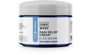 CBD Pain Relief Cream, 300mg - 600mg