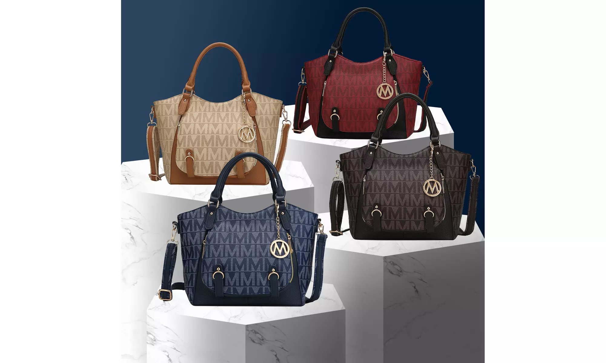 MKF Collection Fula, Jacqueline & Melissa  Satchel & Tote Handbags by Mia K - Primary Image