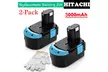 2x 18V 18 VOLT 3.0Ah Battery for HITACHI EB1820L EB1820 EB1812S C 18DL EB1814SL - Second Medium