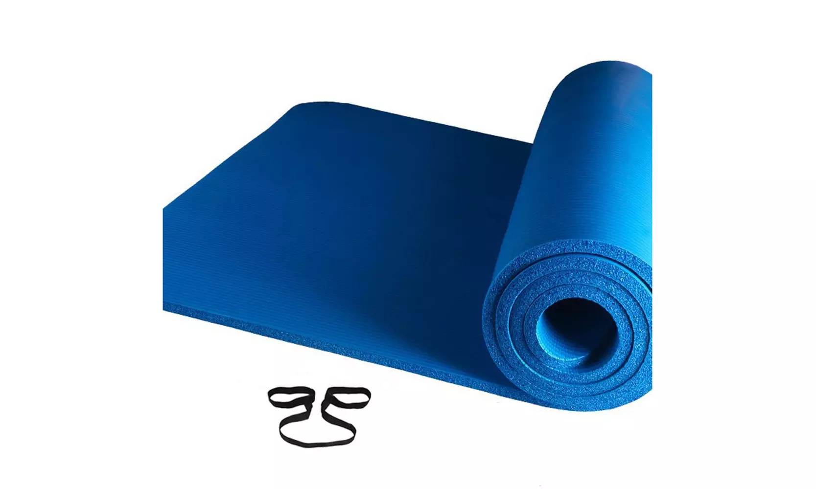 Thickened NBR Pure Color Anti-skid Yoga Mat - Primary Image