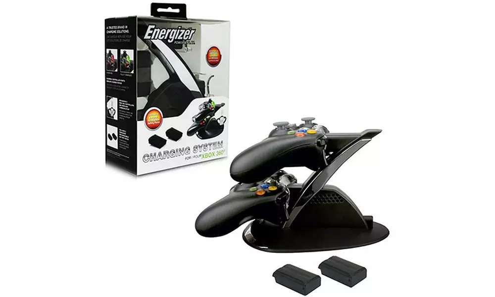 PDP Energizer Charging Station with 2X Batteries For Xbox 360 Controller - Primary Image