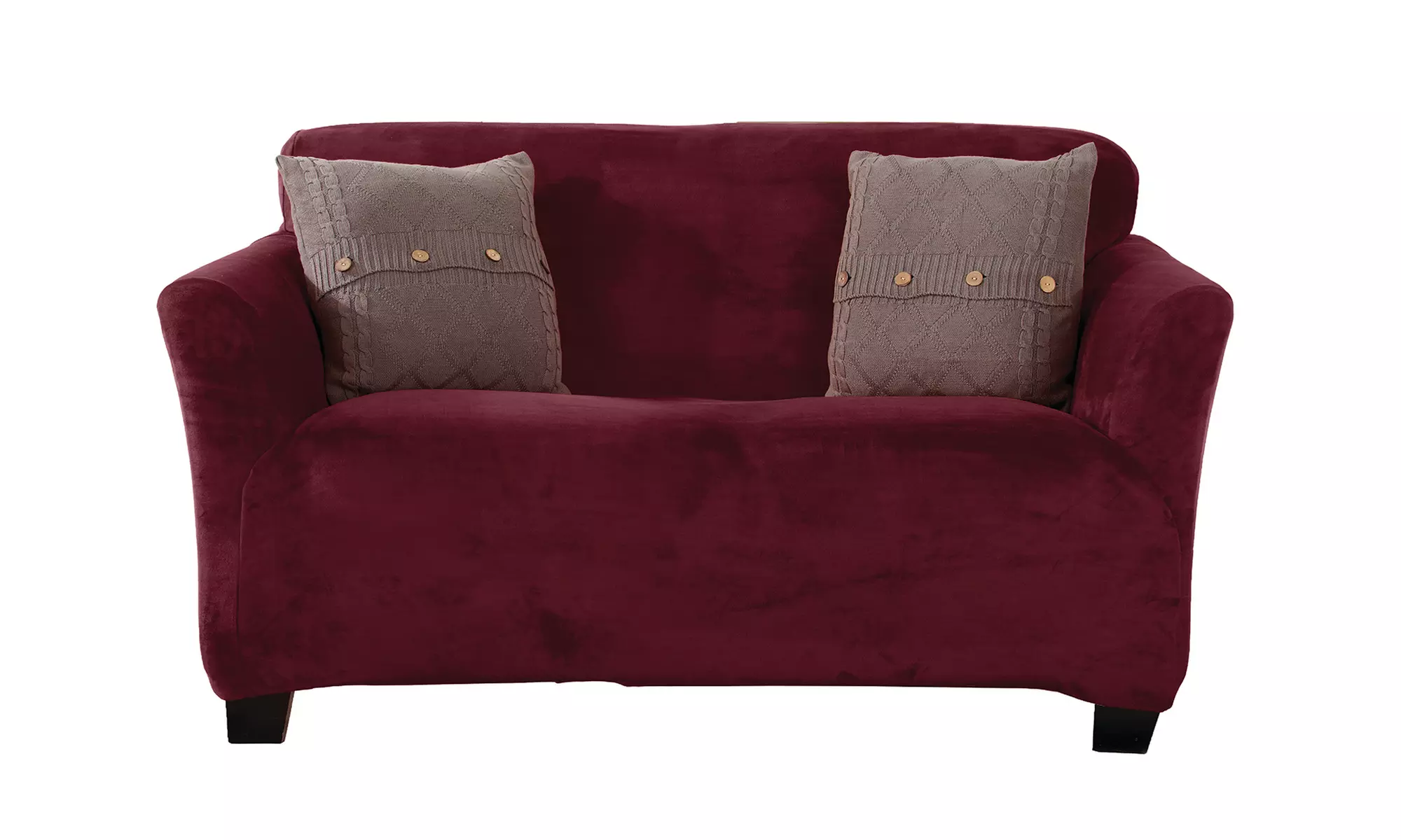 FreshFolds Plush Stretch Sofa Cover 