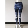 Image 3: Printed Fitness Yoga Pants High Waist Beautiful Hips Sports Yoga Fitness Pants