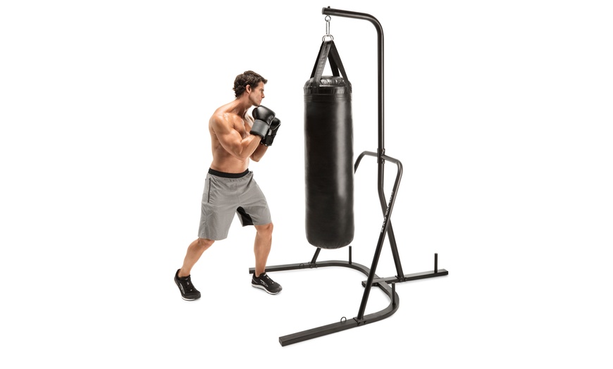 Golds Gym Single Station Boxing Stand | Groupon