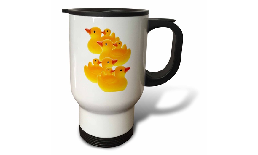 Up To 29% Off on Travel Mug Rubber Ducks - 14oz | Groupon Goods