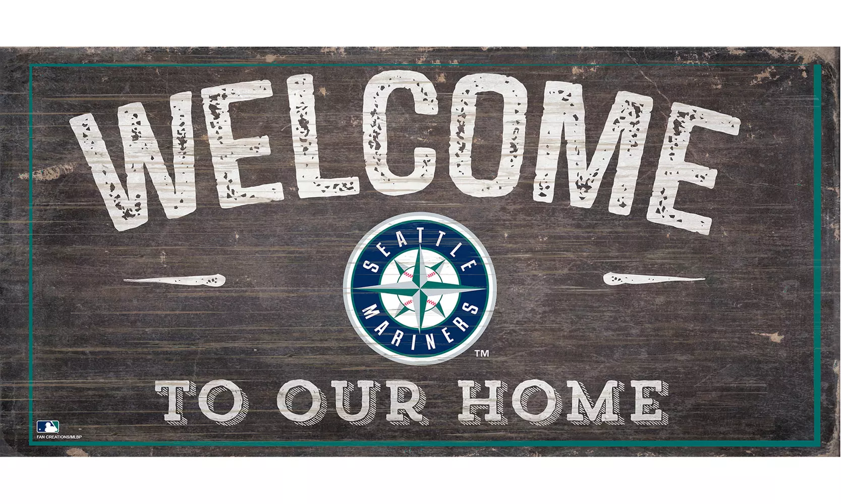 MLB 11x19 Welcome To Our Home - Second Medium