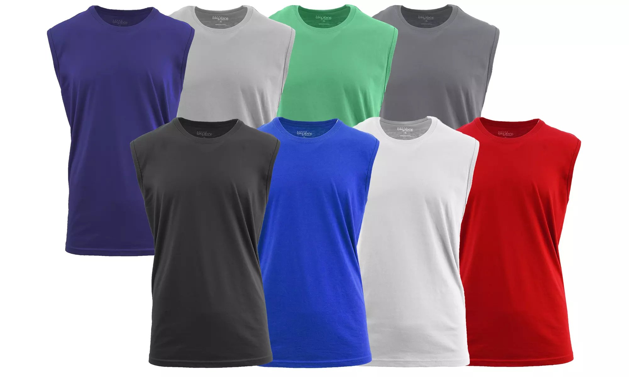 Men's Performance Muscle Tank Tee (Sizes, M to 5XL) - Primary Image