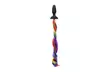 Remote Control Vibrating Rainbow Pony Tail Anal Plug - Second Medium