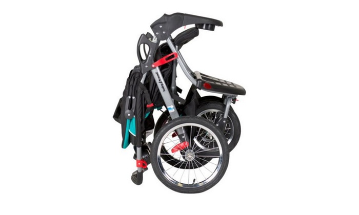 baby trend navigator double jogger stroller tropic